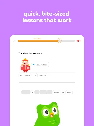Descarga Duolingo: Aprende Idiomas, Matemáticas y Ajedrez Gratis - Screenshot 11