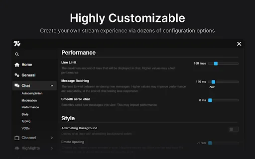 Descarga 7TV para Twitch y YouTube – Mejores Emotes y Funciones - Screenshot 3