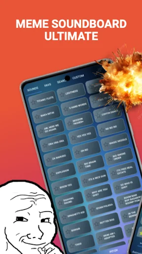 Descarga MEME Soundboard 2026 Ultimate – Mejores Efectos Gratis - Screenshot 13