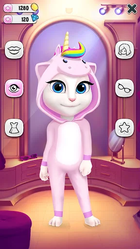 Descarga My Talking Angela Gratis – Tu Mascota Virtual de Moda - Screenshot 4