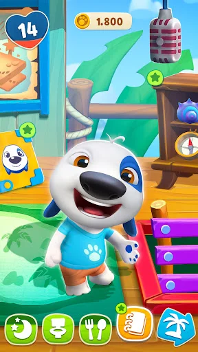 Descargar My Talking Hank: Islands – Aventura y Mascotas Gratis - Screenshot 17