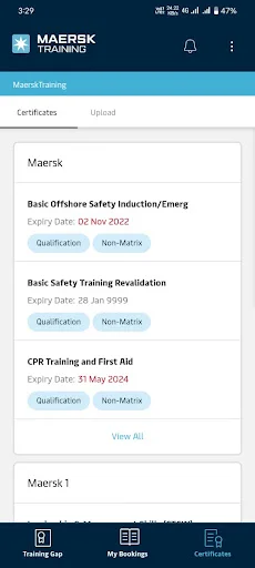 Descargar Maersk Training TMS – Gestiona tu Formación en Línea - Screenshot 7