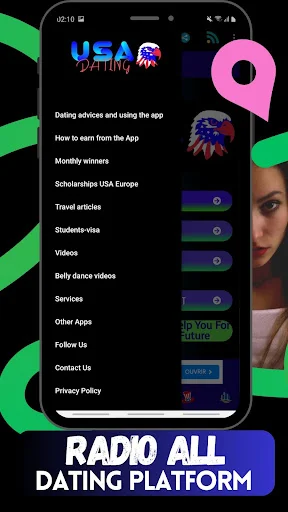 Descargar USA Dating APK – Conecta con Personas de EE. UU. y Francia - Screenshot 22