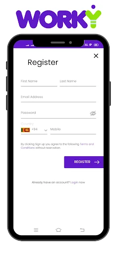 Descargar Worky Sri Lanka Última Versión – Servicios Esenciales - Screenshot 3