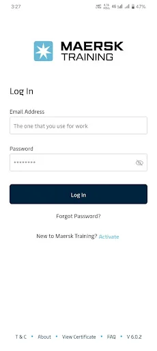 Descargar Maersk Training TMS – Gestiona tu Formación en Línea - Screenshot 1