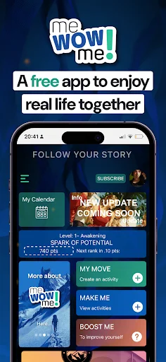 Descarga mewowme: La Red Social Egoísta para Redescubrir tu Historia - Screenshot 2