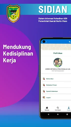 Descargar SIDIAN BARUT APK – Sistema de Asistencia Digital Eficiente - Screenshot 8