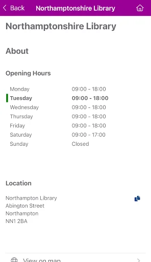 Descarga Northamptonshire Libraries – Gestión Bibliotecaria Fácil - Screenshot 6