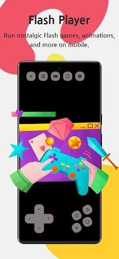 FlashArch: Reproductor SWF y Juegos Flash Gratis para Android - Screenshot 1