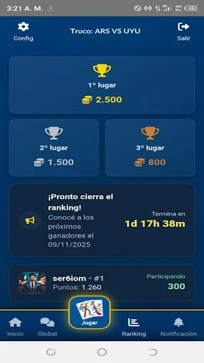 Truco Argentino y Uruguayo: Juega Online con Chat de Voz y 3v3 - Screenshot 15
