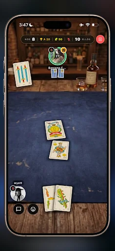 Truco Argentino y Uruguayo: Juega Online con Chat de Voz y 3v3 - Screenshot 3