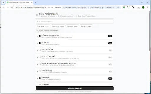 Descargar NFSe: Facturas Electrónicas XML y PDF – Extensión - Screenshot 2