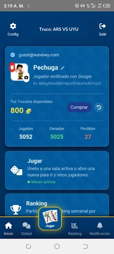 Truco Argentino y Uruguayo: Juega Online con Chat de Voz y 3v3 - Screenshot 9