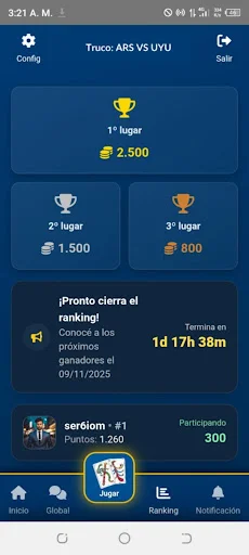Truco Argentino y Uruguayo: Juega Online con Chat de Voz y 3v3 - Screenshot 11