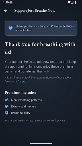 Descarga Just Breathe Now – Ejercicios de Respiración Box Gratis - Screenshot 7