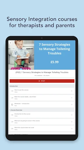 Descarga Sensory Integration Education – App de Aprendizaje SIE - Screenshot 5