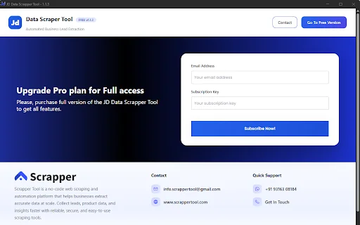 JD Data Scrapper Tool: Extrae datos de JD de forma rápida y fácil - Screenshot 2