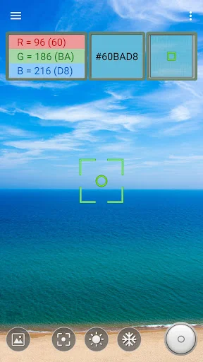Color Picker: Obtén códigos RGB desde tu cámara – Descarga Gratis - Screenshot 1