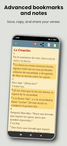Biblia Reina Valera 1960: Lectura Offline y Audio – Descarga Ya - Screenshot 4