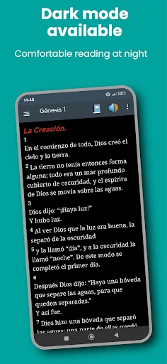 Biblia Reina Valera 1960: Lectura Offline y Audio – Descarga Ya - Screenshot 5