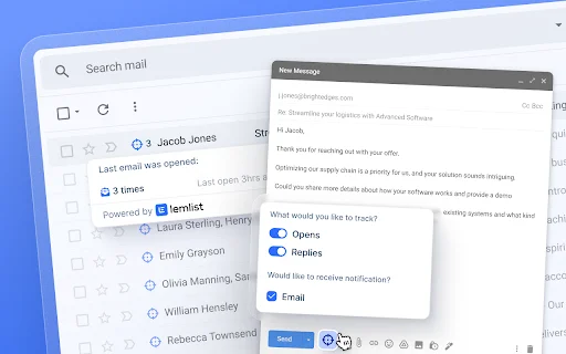 lemlist: Automatiza tu prospección y ventas en Gmail y CRM - Screenshot 5