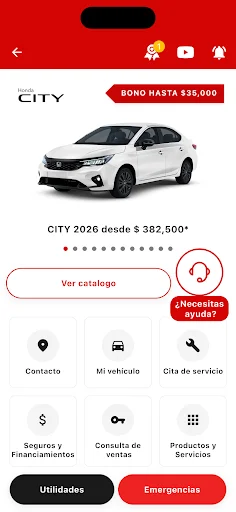 Descarga Honda Optima: Gestión integral para clientes Honda - Screenshot 2