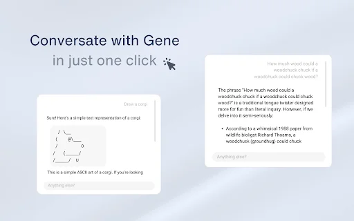 Ask Gene AI: Tu Asistente Inteligente para Navegación Web - Screenshot 2