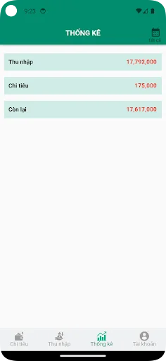 Descarga Thu Chi Gratis: Gestión de Ingresos y Gastos Diarios - Screenshot 5