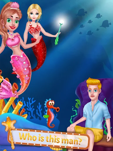 Descarga Princess Mermaid Story – Vive Aventuras Submarinas Gratis - Screenshot 4