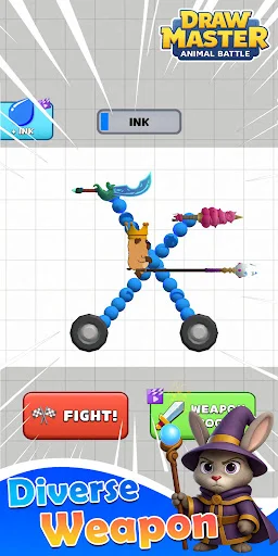 Descargar Draw & Smash Animal Cars 3D – Batallas de Coches - Screenshot 5