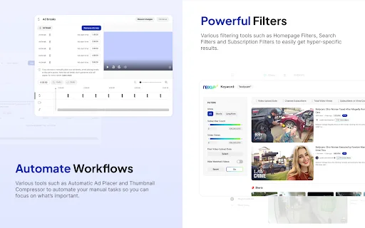 Nexlev YouTube Research: Analítica y Herramientas para Creadores - Screenshot 3