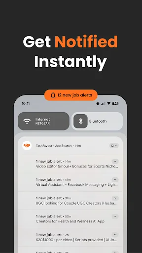 TaskFavour: Encuentra Empleo con IA – Alertas de Trabajo Instantáneas - Screenshot 4