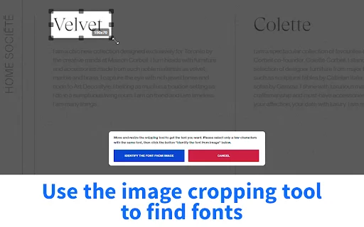Font Identifier by WhatFontIs: Identifica Fuentes al Instante - Screenshot 4