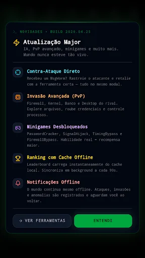 Descarga HackOs: Hacker Simulator – El Mejor Simulador de Terminal - Screenshot 1