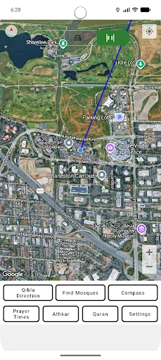 Qibla Finder, Corán y Mezquitas – Tu guía islámica completa - Screenshot 2