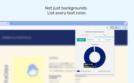 GET WEB SITE THEME COLOR – Extrae colores web al instante - Screenshot 3