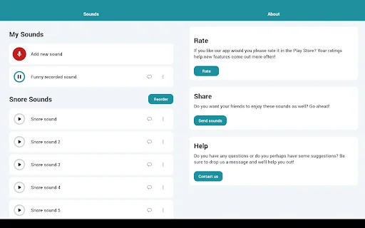Descargar Snore Sounds: La mejor app de sonidos para dormir bien - Screenshot 11