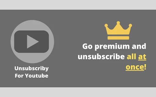 Unsubscriby for Youtube: Cancela Suscripciones en Masa Fácilmente - Screenshot 2
