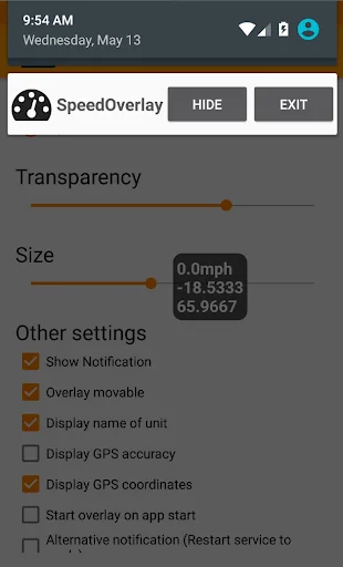 Speed Overlay: Velocímetro GPS Preciso en tu Pantalla – Descarga - Screenshot 8