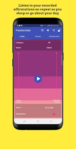 Creation – Voice Affirmations: Graba y escucha tus afirmaciones - Screenshot 4