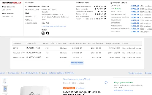 MercadoToolkit: Herramientas IA para Vendedores de MercadoLibre - Screenshot 1