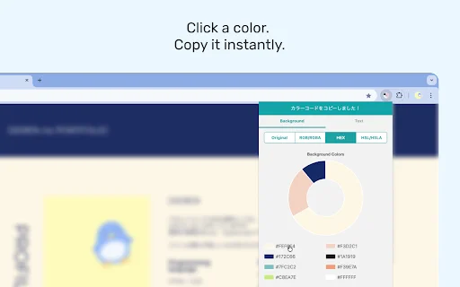 GET WEB SITE THEME COLOR – Extrae colores web al instante - Screenshot 5
