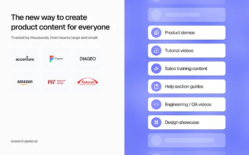Trupeer AI: Grabador de Pantalla y Editor de Video Profesional - Screenshot 5