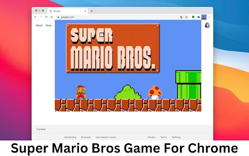 Jugar Super Mario Bros Original – Extensión de Chrome Gratis - Screenshot 1