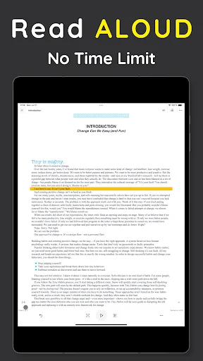 TTS Reader Pro: Convierte Texto a Voz sin Límites – Descarga Ya - Screenshot 10