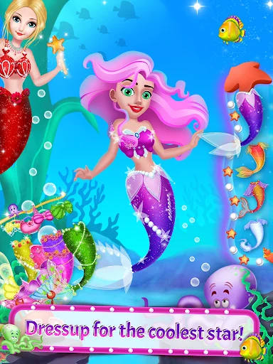 Descarga Princess Mermaid Story – Vive Aventuras Submarinas Gratis - Screenshot 9