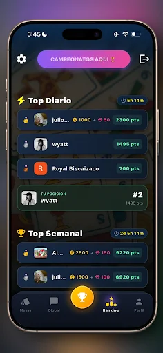 Truco Argentino y Uruguayo: Juega Online con Chat de Voz y 3v3 - Screenshot 7
