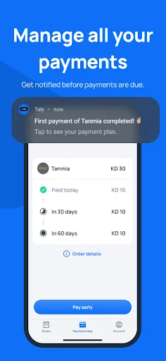 Taly: Compra ahora y paga después – Finanzas sin intereses - Screenshot 5