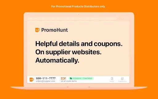 PromoHunt: Extensión Chrome para Productos Promocionales - Screenshot 1