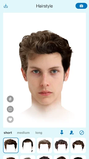 Hairstyle Try On: Cambia tu Look con IA – Descarga Gratis - Screenshot 15